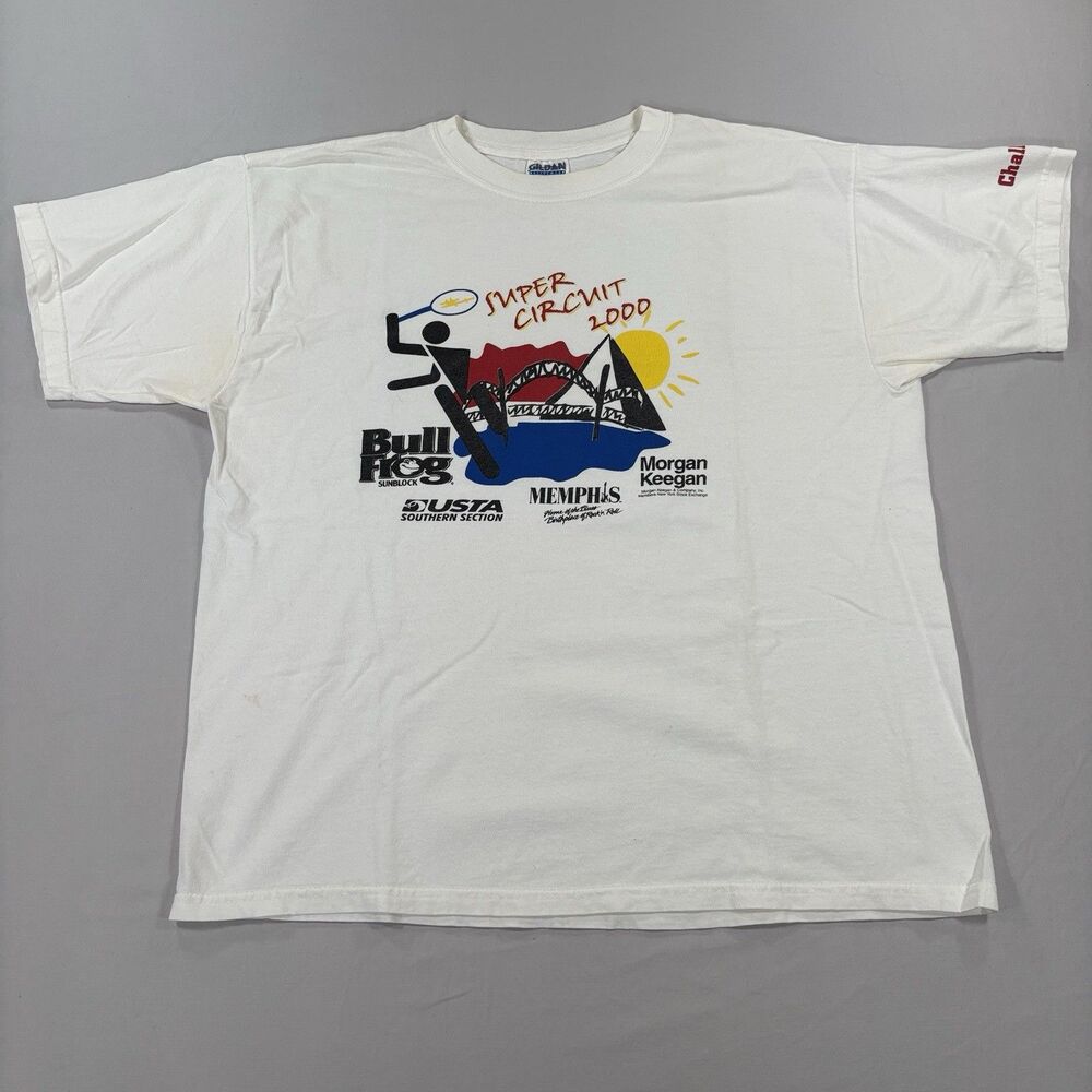USTA Tennis Team Southern Vintage 2000 T-Shirt Size XL